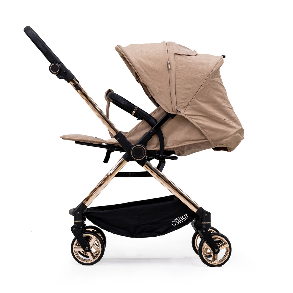 Cullar S1004 Baby Stroller – Compact Reversible Handle Pram