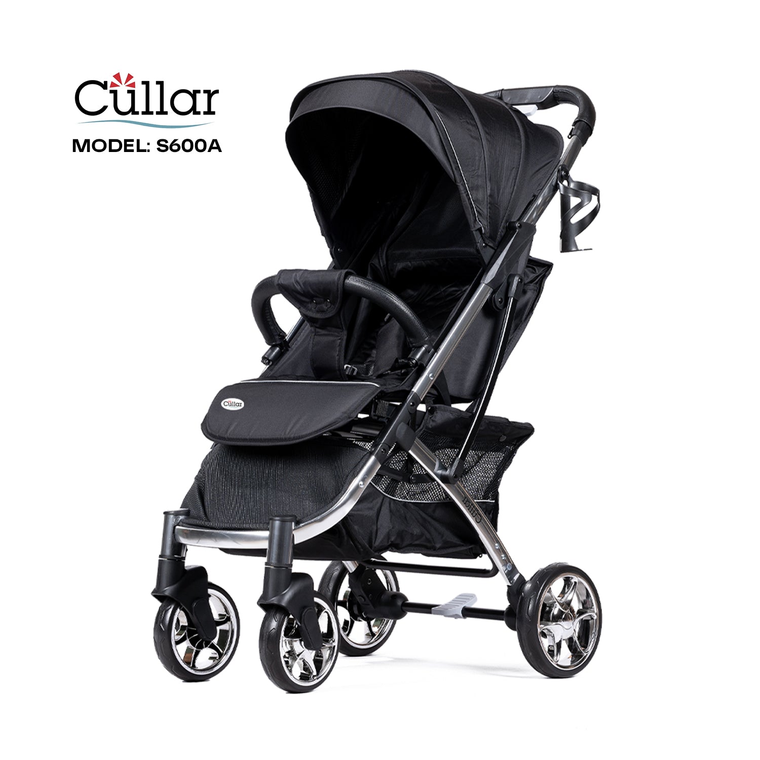 Cullar S600A Baby Stroller – Lightweight Reclining Travel Pram