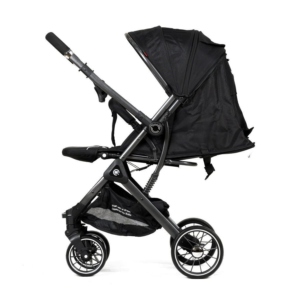 Cullar S490 Baby Stroller – Compact 360° Wheels Travel Pram