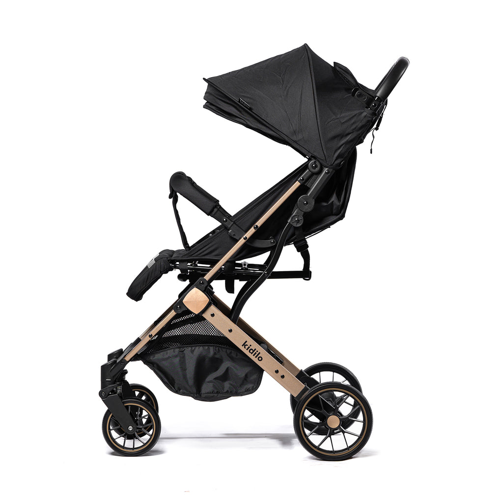 Kidilo K10G Travel Stroller – Lightweight Compact Cabin-Friendly Pram