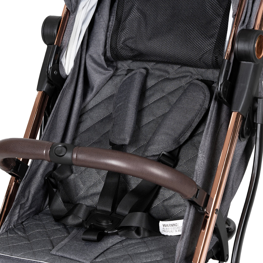 Ultra Luxury & Lightweight Compact Travel Stroller and  Comfortable, Foldable Stroller for Infants & Toddlers Up to 5 Years | Perfect Baby Travel Gear, Umbrella Baby Stroller