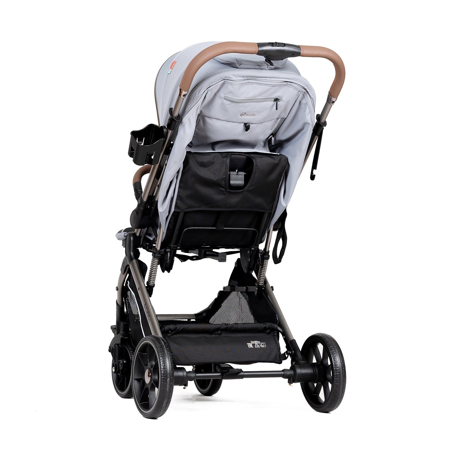 Kidilo 6600 Baby Stroller – Reversible Handle Compact Travel Pram