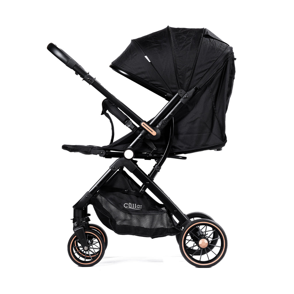 Cullar S755 Baby Stroller – Reversible Handle 360° Travel Pram