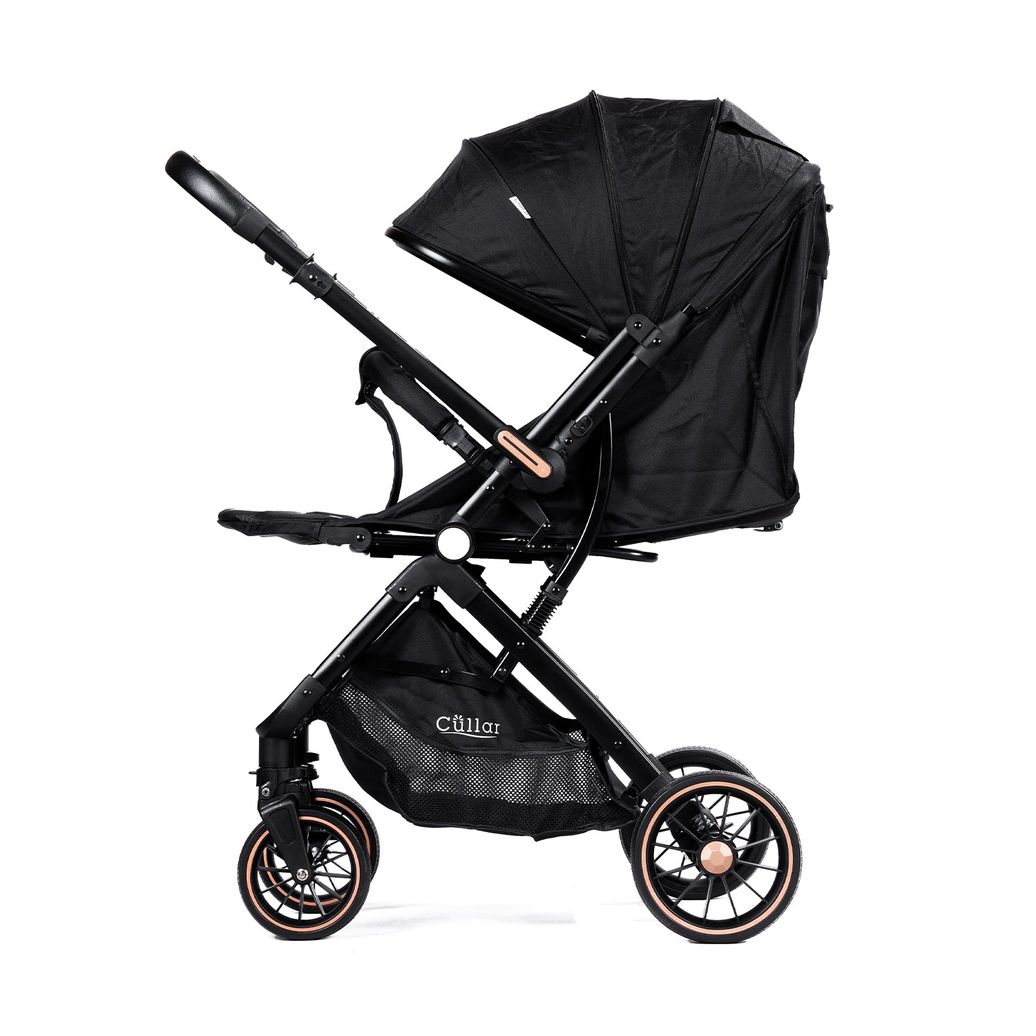 Cullar S755 Baby Stroller – Reversible Handle 360° Travel Pram