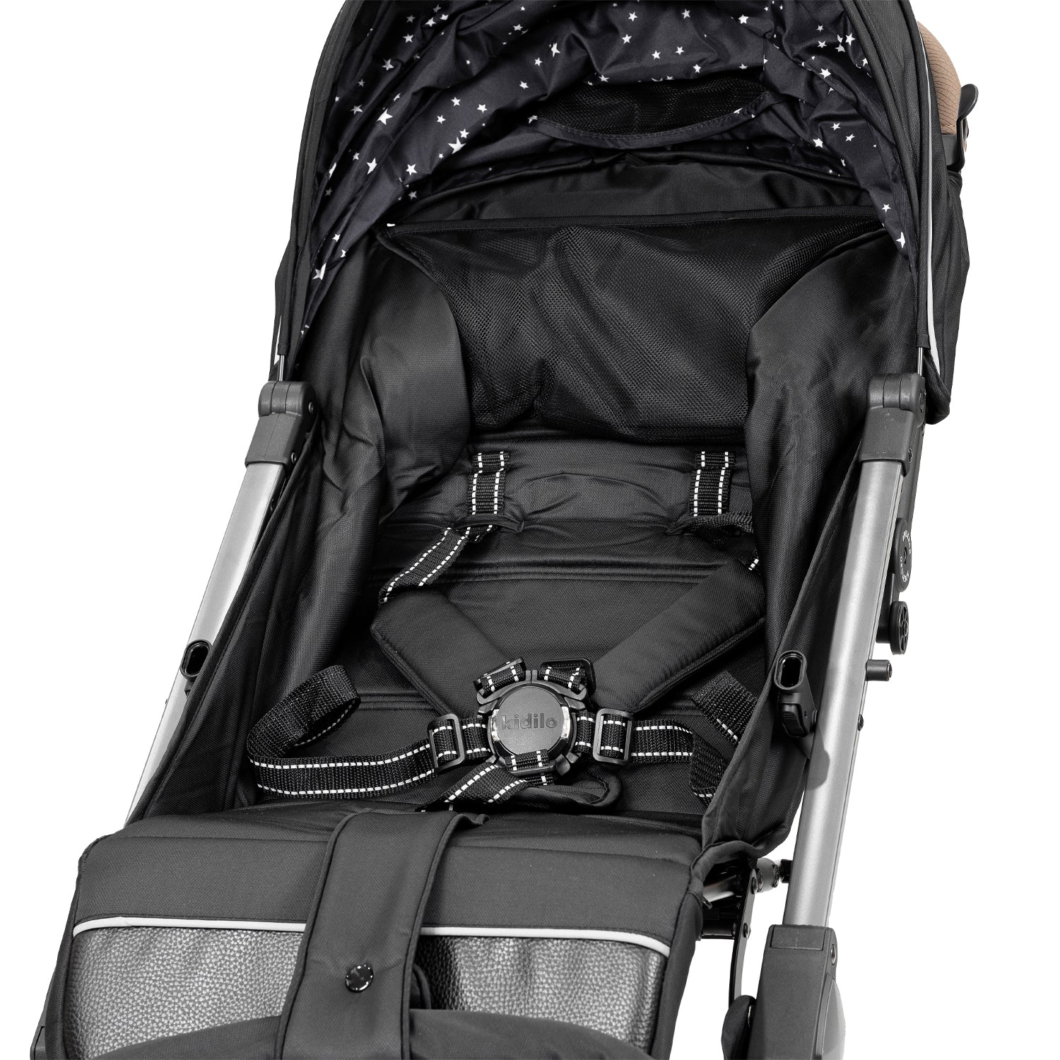 Kidilo V1 Baby Stroller – Lightweight Foldable Travel Pram