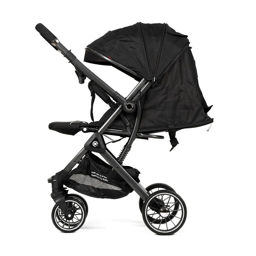 Cullar S490 Baby Stroller – Compact 360° Wheels Travel Pram