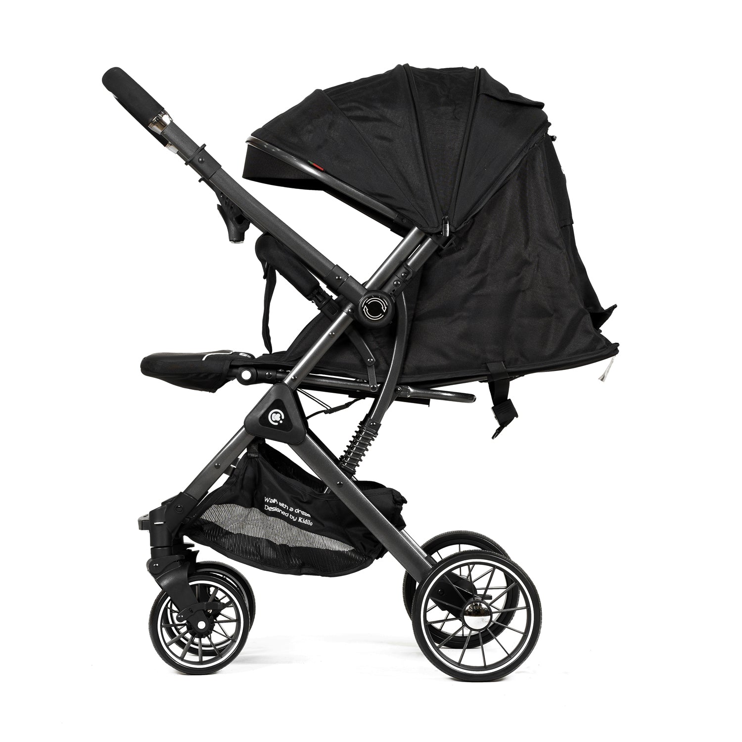 Kidilo 535 Baby Stroller – Compact Ergonomic Travel Pram