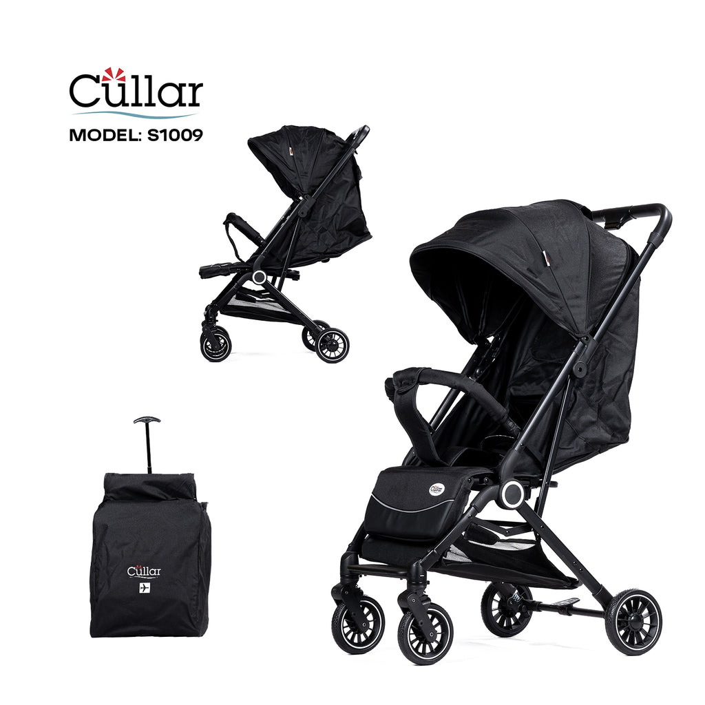 Cullar S1009 Baby Stroller – Lightweight Compact One-Hand Fold Pram