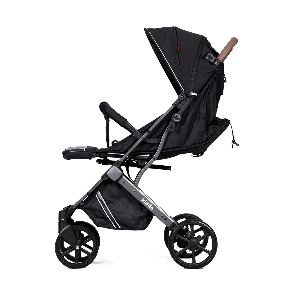 Kidilo V1 Baby Stroller – Lightweight Foldable Travel Pram