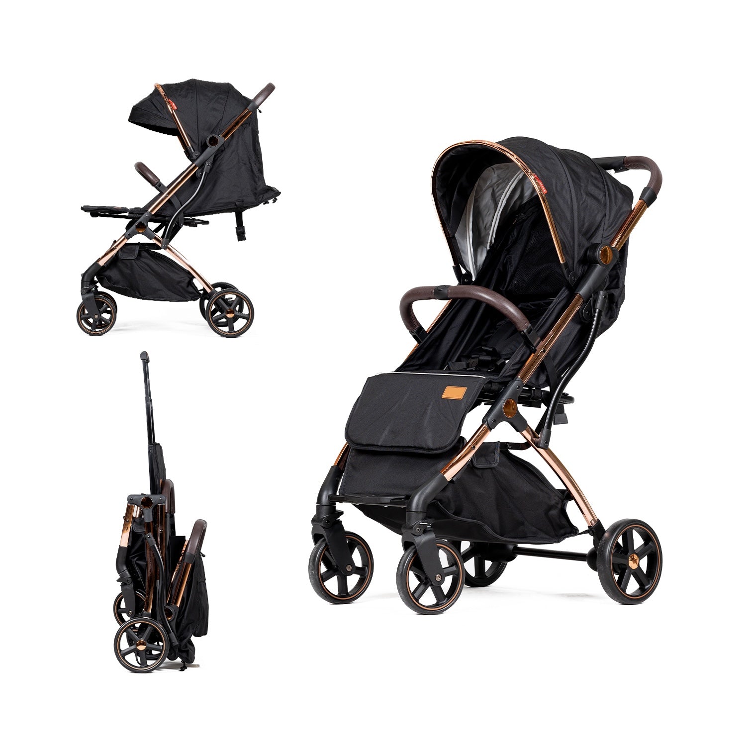 Ultra Luxury & Lightweight Compact Travel Stroller and  Comfortable, Foldable Stroller for Infants & Toddlers Up to 5 Years | Perfect Baby Travel Gear, Umbrella Baby Stroller