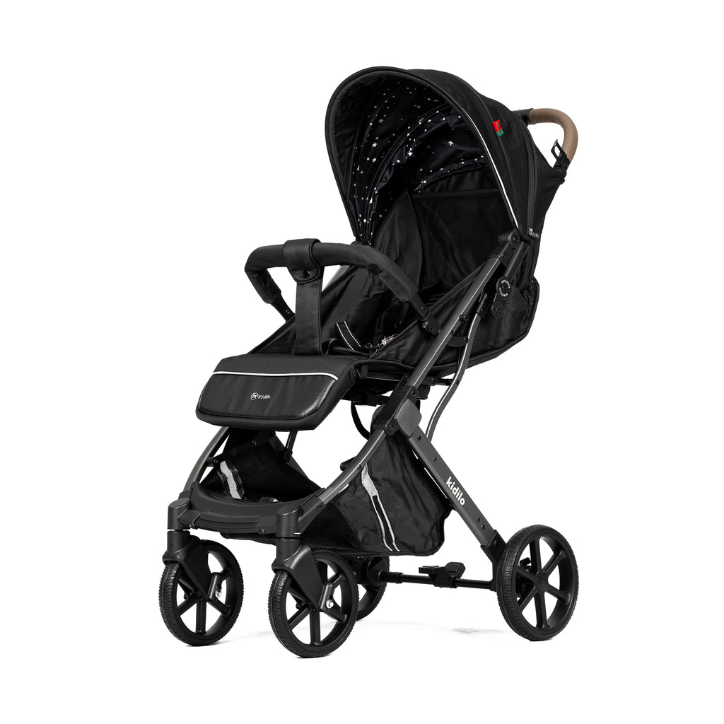 Kidilo V1 Baby Stroller – Lightweight Foldable Travel Pram