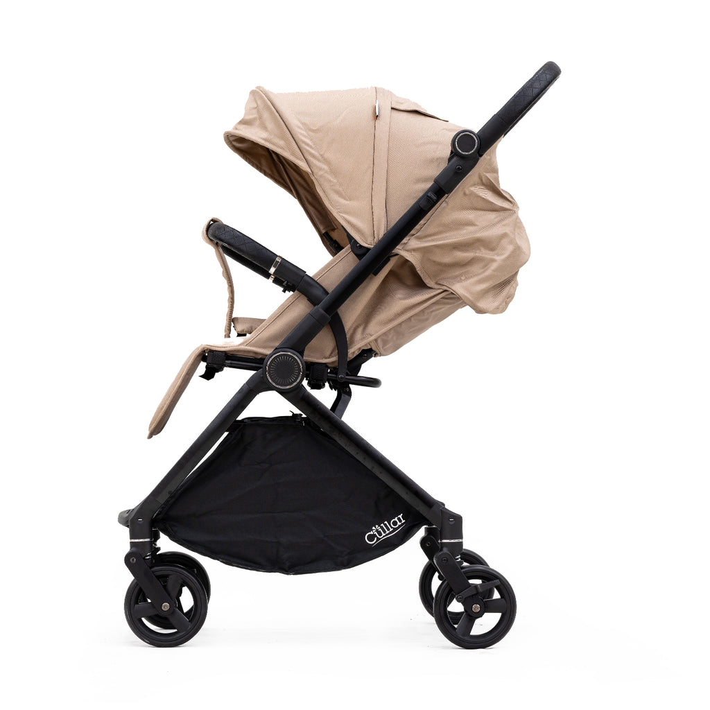 Cullar S1005 Baby Stroller – Premium Compact 360° Swivel Pram