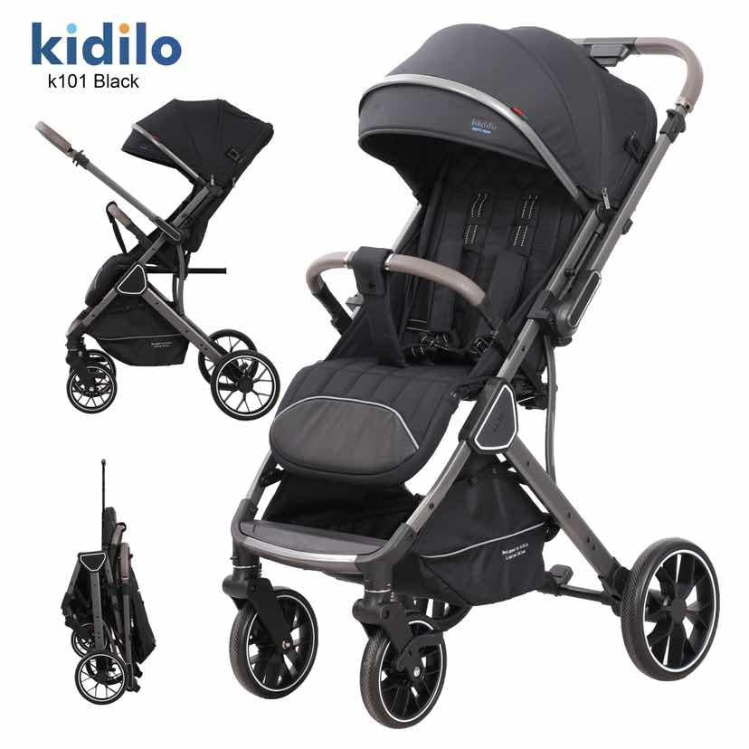 Kidilo K101 Baby Stroller – Compact Lightweight Travel Pram