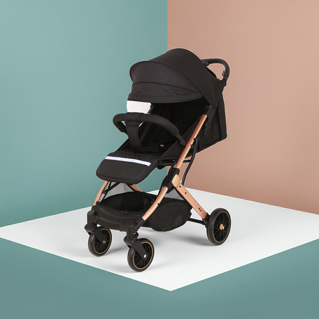 Cullar S15 Baby Stroller – Compact One-Hand Fold Lightweight Pram