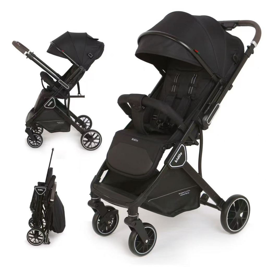 Kidilo K919 Baby Stroller – Lightweight Foldable Travel Pram